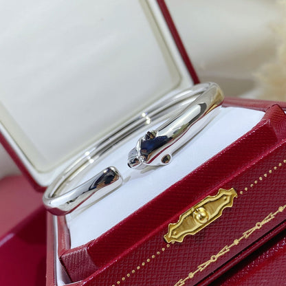 [Amore]PANTHERE SILVER OPEN BRACELET