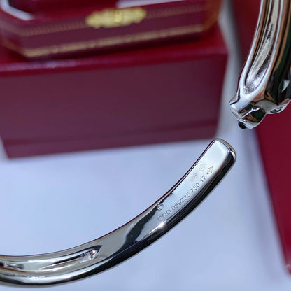 [Amore]PANTHERE SILVER OPEN BRACELET