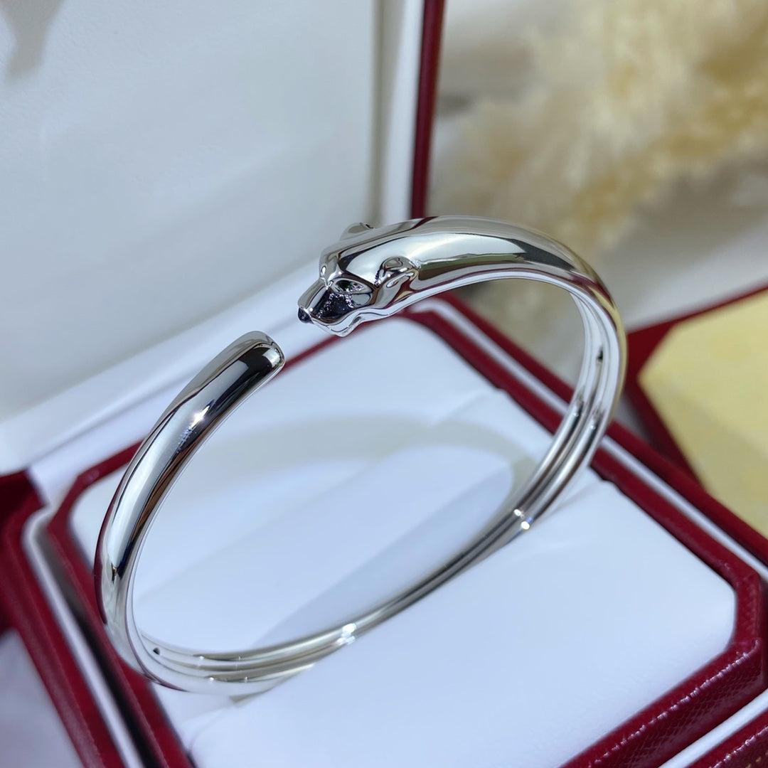 [Amore]PANTHERE SILVER OPEN BRACELET