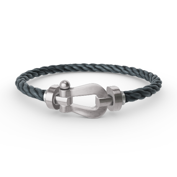 [Amore]FORCE LARGE HORSESHOE NO DIAMOND BRACELET SILVER