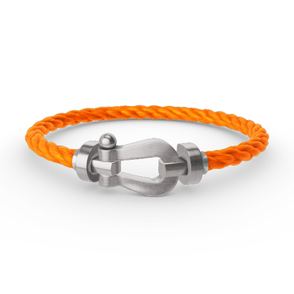 [Amore]FORCE LARGE HORSESHOE NO DIAMOND BRACELET SILVER