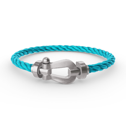 [Amore]FORCE LARGE HORSESHOE NO DIAMOND BRACELET SILVER