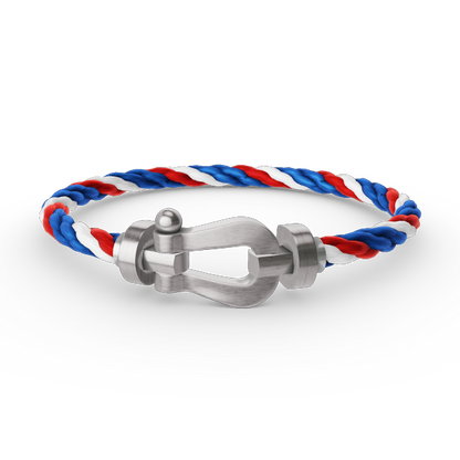 [Amore]FORCE LARGE HORSESHOE NO DIAMOND BRACELET SILVER