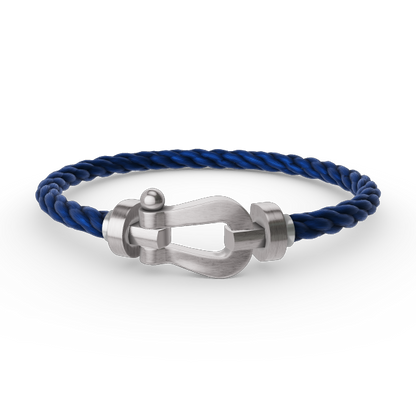 [Amore]FORCE LARGE HORSESHOE NO DIAMOND BRACELET SILVER