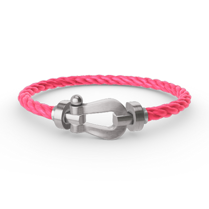 [Amore]FORCE LARGE HORSESHOE NO DIAMOND BRACELET SILVER