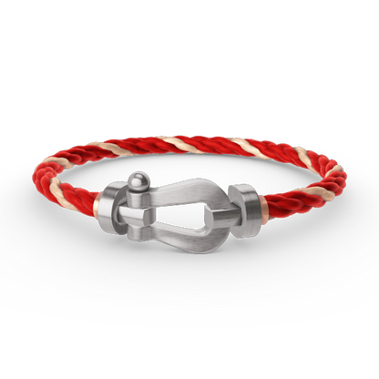 [Amore]FORCE LARGE HORSESHOE NO DIAMOND BRACELET SILVER