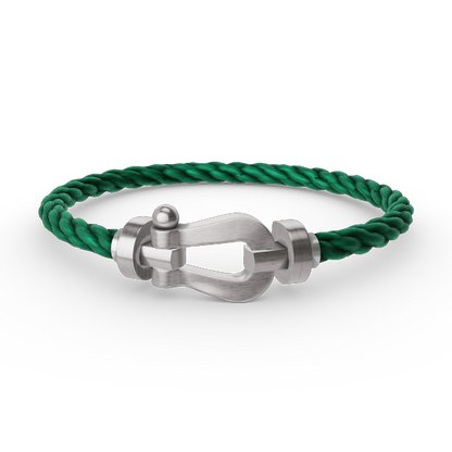 [Amore]FORCE LARGE HORSESHOE NO DIAMOND BRACELET SILVER