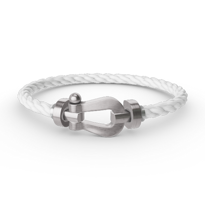 [Amore]FORCE LARGE HORSESHOE NO DIAMOND BRACELET SILVER