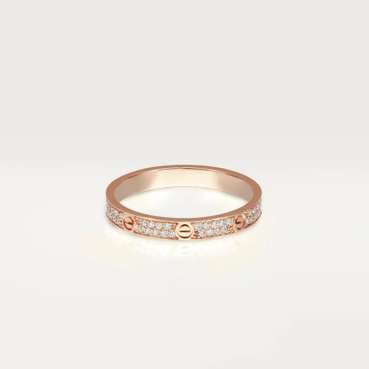 [Amore]LOVE RING 2.65MM DIAMOND