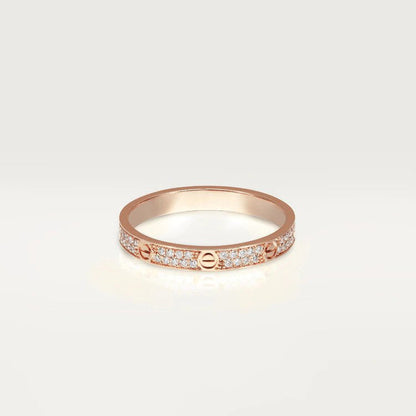 [Amore]LOVE RING 2.65MM DIAMOND