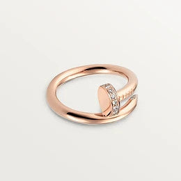 [Amore]JUSTE RING 2.65MM PINK GOLD DIAMOND